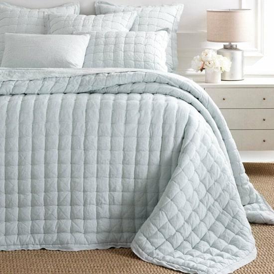 cxmicrotex Bộ chăn thêu bằng sợi nhỏ được khâu sơ bộ sang trọng