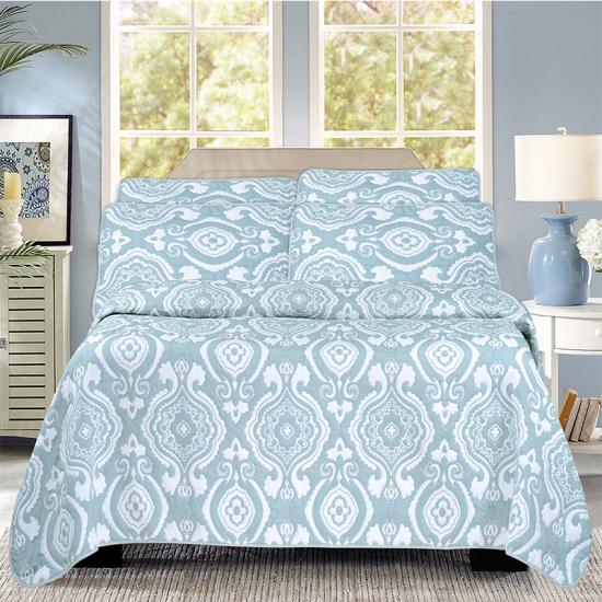 cxmicrotex Bộ khăn trải giường dệt Jacquard 3 món