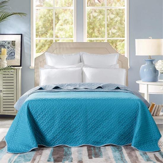 1 Bộ Chăn Pinsonic Bộ Scollape Có Thể Đảo Chiều Màu Trải Giường 220x240cm